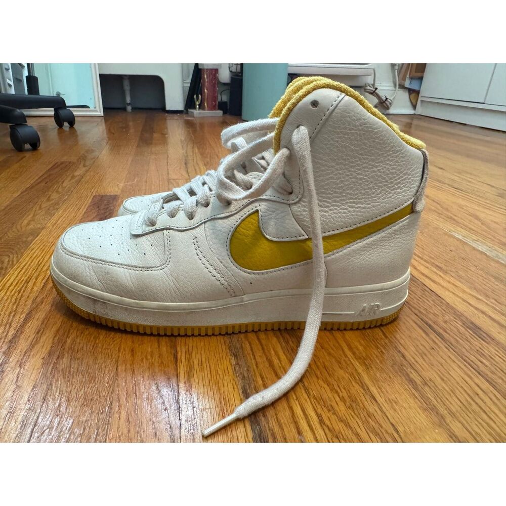 Nike Air Force 1 High Sculpt Phantom Yellow Ochre Women's Size 10